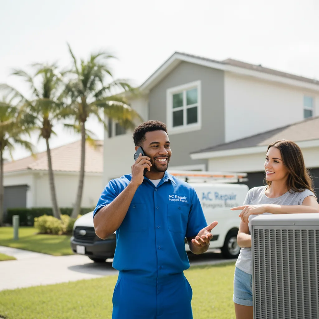 AC Repair Pompano Beach customer support in Skandia